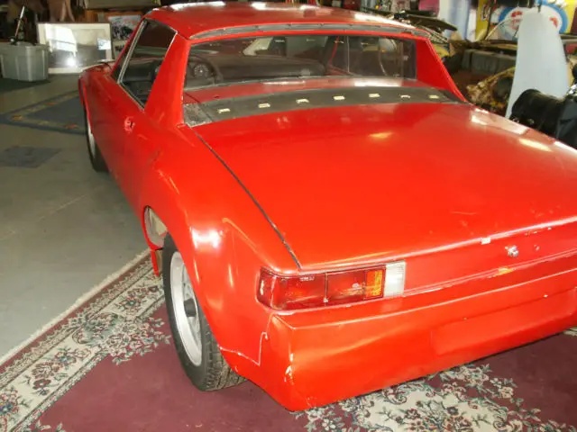 1972 porsche 914 slant nose, targa top, 18,884 miles, no engine, no trans
