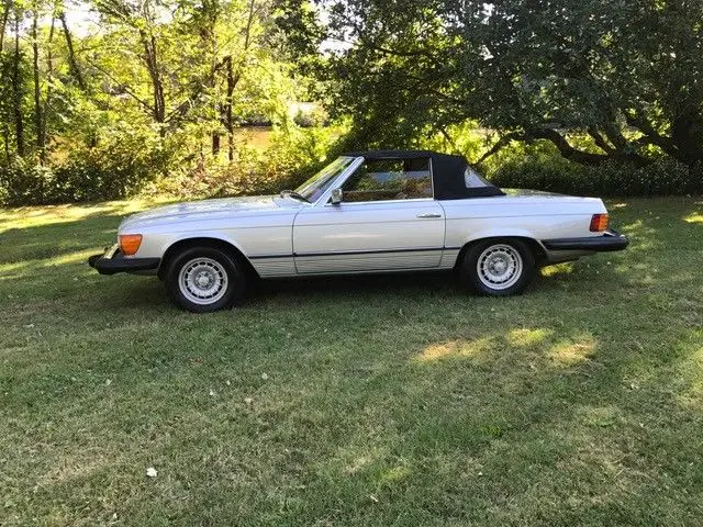 1978 mercedes benz 450 sl (2-tops and really rare original jump seats included)