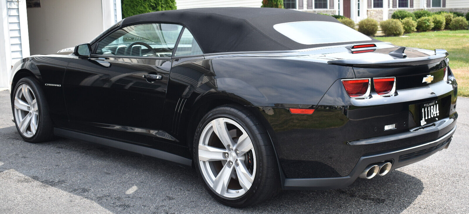 2013 chevrolet camaro zl1 convertible one owner low mileage