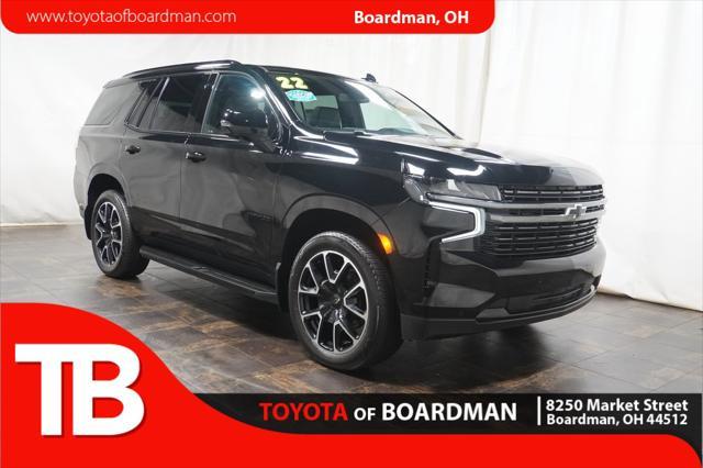 2022 chevrolet tahoe 4wd rst
