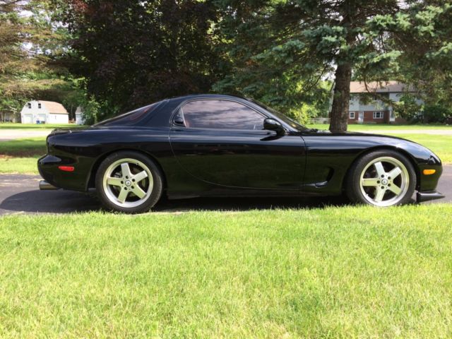 1993 mazda rx7 base coupe, brilliant black, tan leather