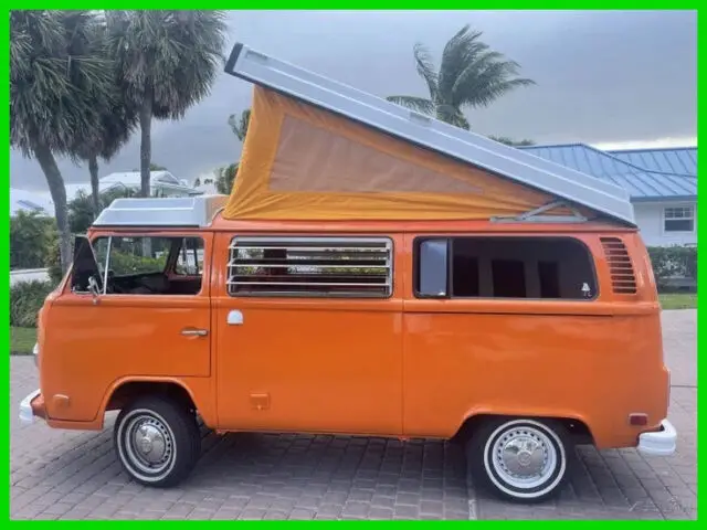 1974 volkswagen westfalia 2 cylinder 4 speed manual trans frame on restored