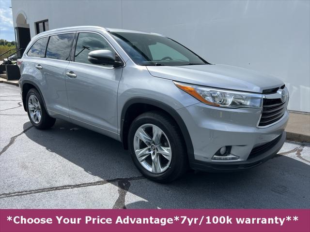 2016 toyota highlander limited platinum