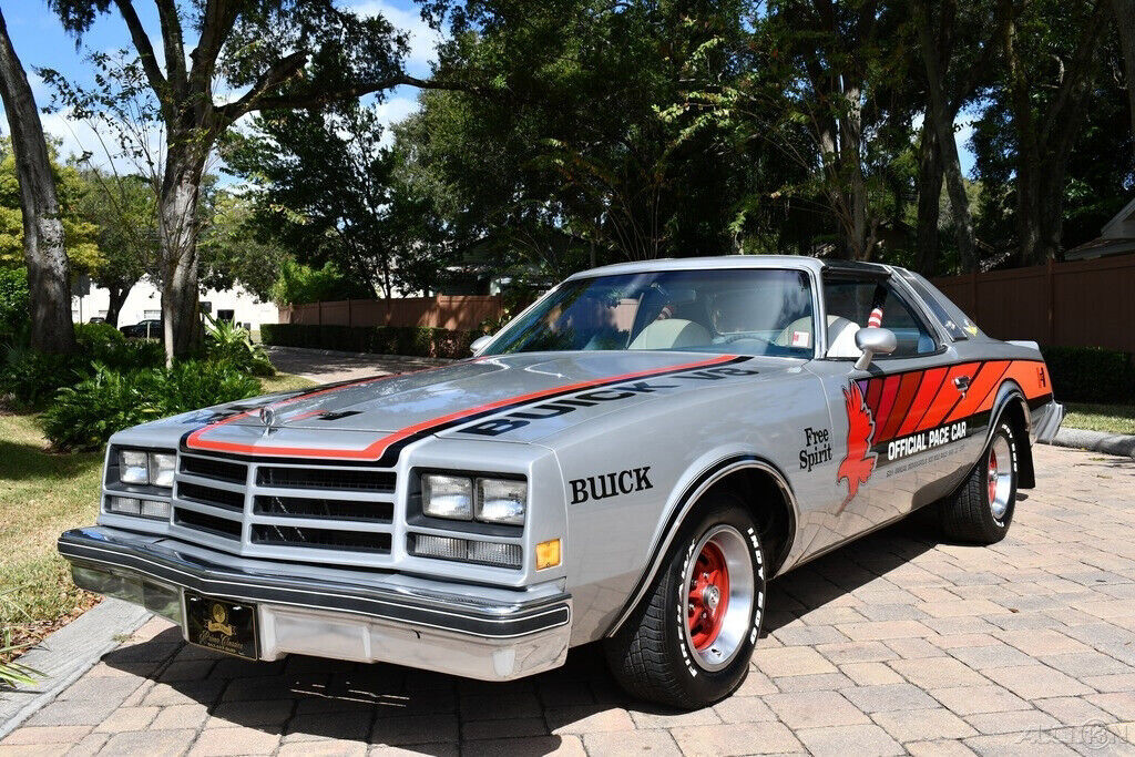 rare 1976 buick century pace car buckets console, power steering & brakes