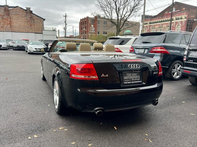 2008 audi a4 2.0t cabriolet
