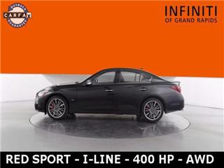 2024 Infiniti Q50 red sport 400