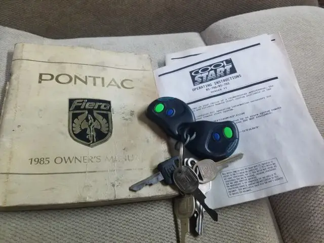 85 pontiac fiero gt many new & performance parts