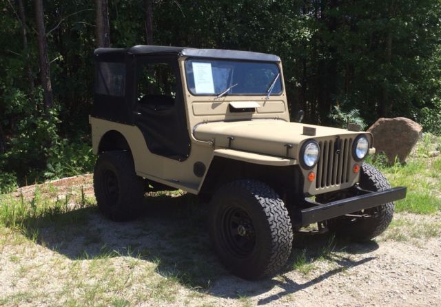 1951 jeep willys cj3a