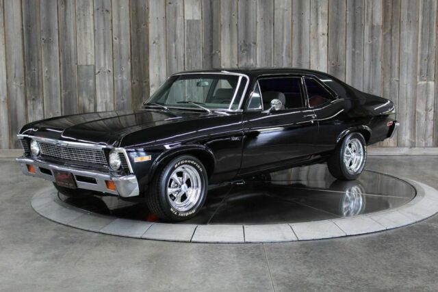 1972 nova restored custom interior runs great cold ac two door coupe 3 speed aut
