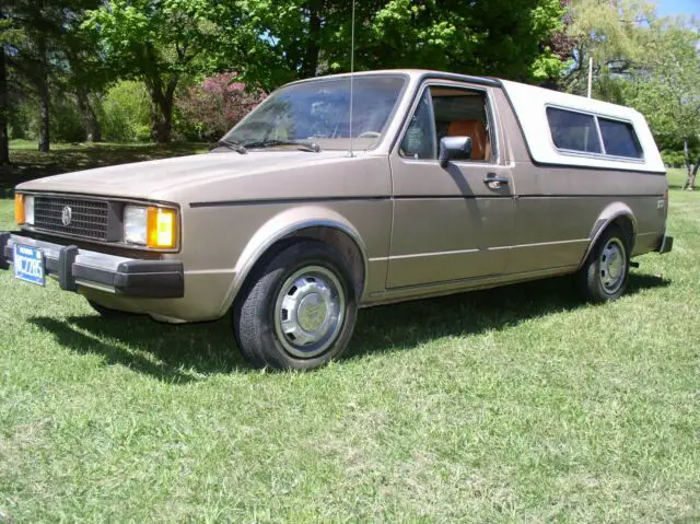 1981 volkswagen pickup caddy lx diesel 5-spd, ac