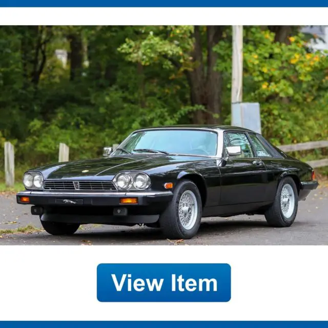 1991 jaguar xjs classic collection v12 5.3l coupe 48k mi dealer servied carfax