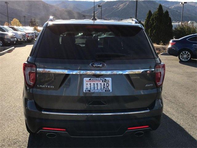 certified 2018 ford explorer 4wd limited east wenatchee, wa 98802 for sale in wenatchee, washington