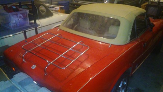 vintage classic 1979 fiat 124 spider convertible