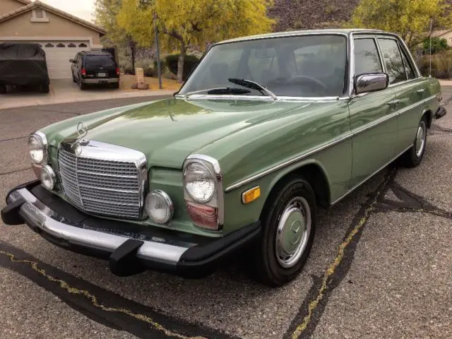 1975 mercedes 280 w114, 59k miles, unrestored, very clean!