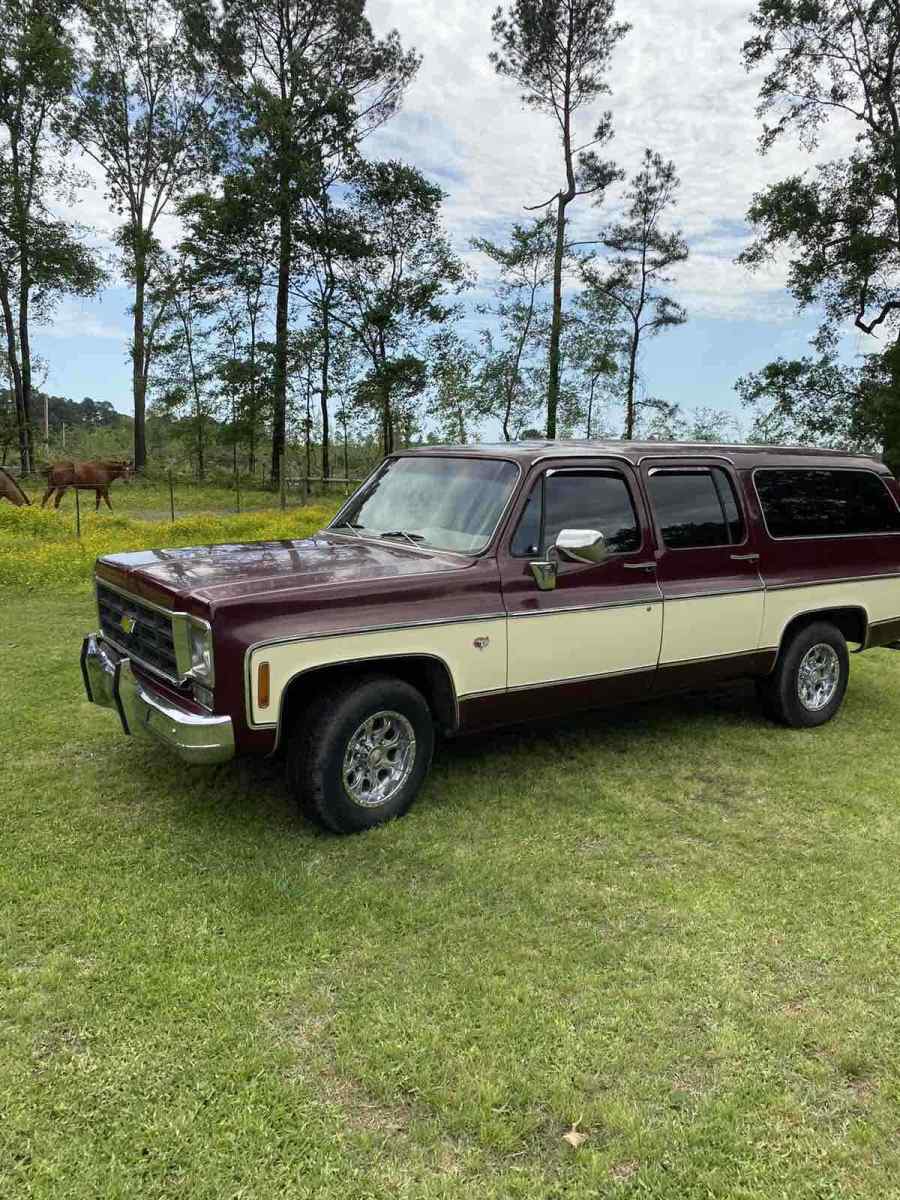 1978 chevrolet suburban suv brown rwd automatic silverado