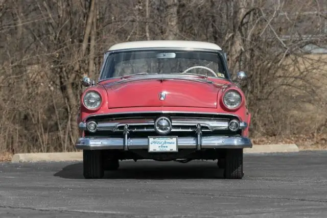 1954 ford crestline dealer display hood 239 v8 automatic transmission