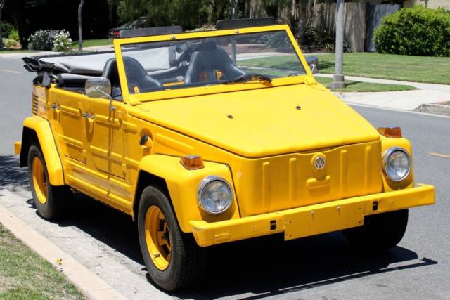 1973 vw thing volkswagen 181 safari rebuilt engine low miles fun car