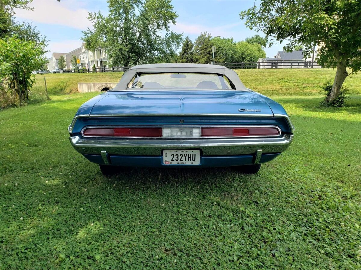 70 dodge challenger convertible v8 low mileage all original survivor