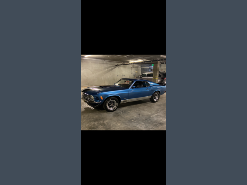 1970 ford mustang mach 1 coupe