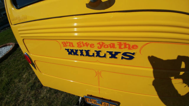 1959 overland willys all steel prostreet wagon streetrod hotrod 41 willys coupe