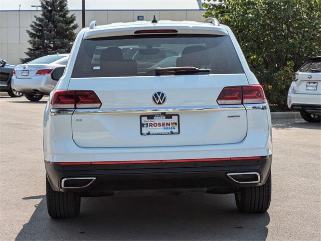 2021 volkswagen atlas 2.0t se w/technology 4motion