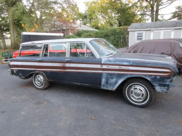 1965 ford falcon squire wagon