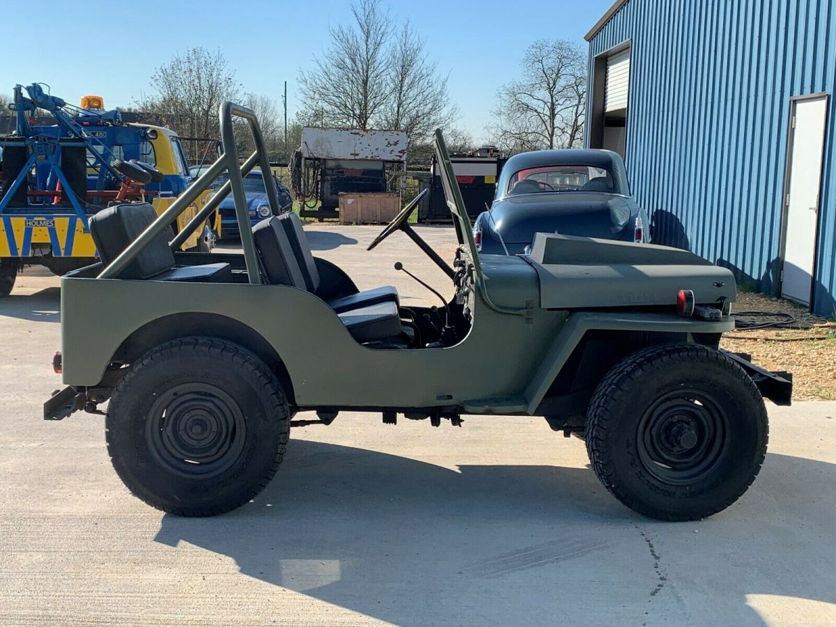 classic 1948 jeep willys running driving