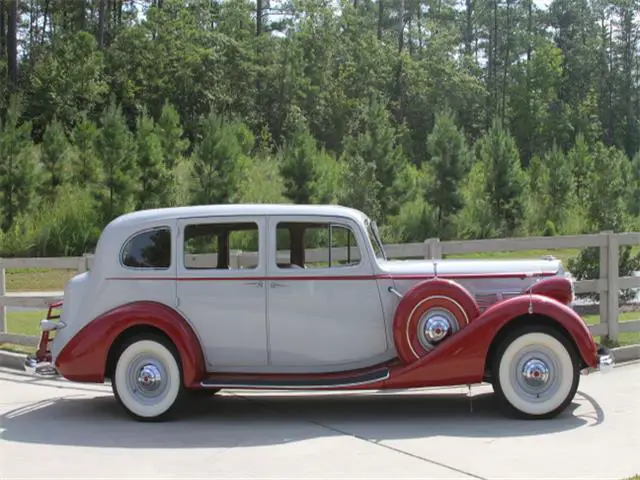 1937 packard super eight limousine