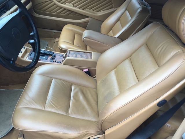 1991 mercedes-benz 560sec base coupe 2-door 5.6l