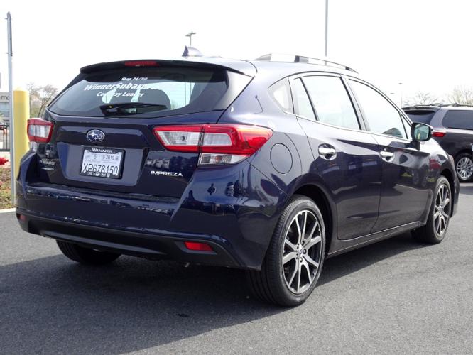 used 2019 subaru impreza 2.0i limited hatchback dover, de 19901 for sale in dover, delaware