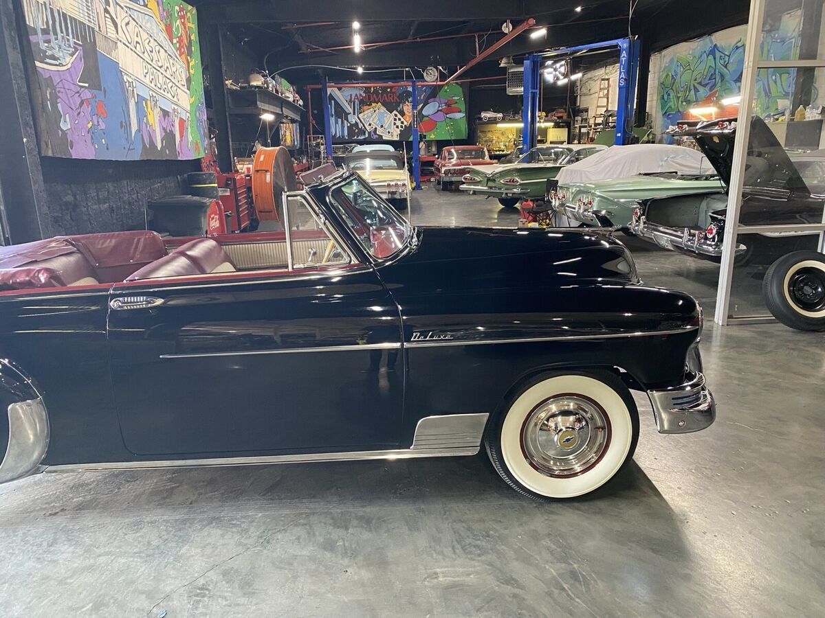 1950 chevrolet deluxe convertible black deluxe