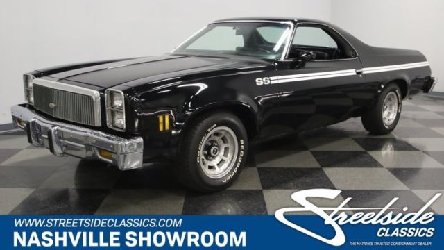 1976 chevrolet el camino coupe 350 3 speed automatic classic vintage collector