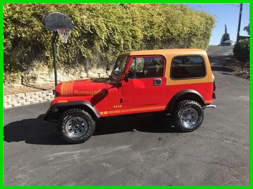 1986 jeep wrangler 4.2l i6 manual suv