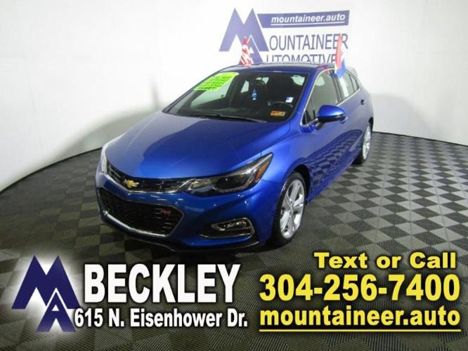 2017 chevrolet cruze premier auto premier auto 4dr hatchback for sale in beckley, west virginia