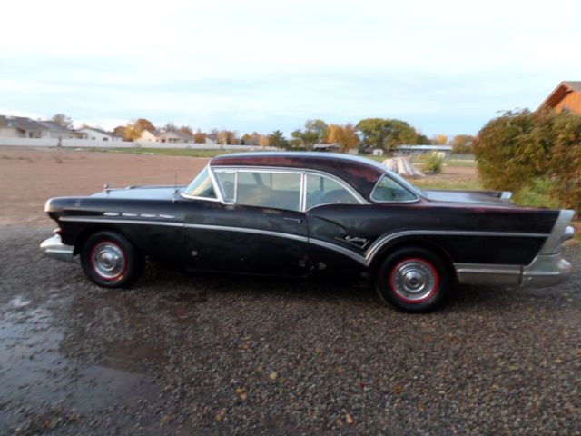 1957 buick century sport coupe 364 v8 automatic transmission barn find model 66r