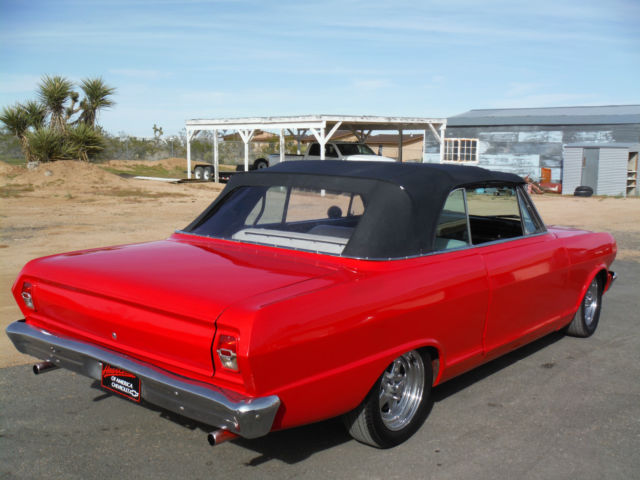 1963 nova ss convertible 350ci. 700r4, new paint, interior, cragar wheels !!!
