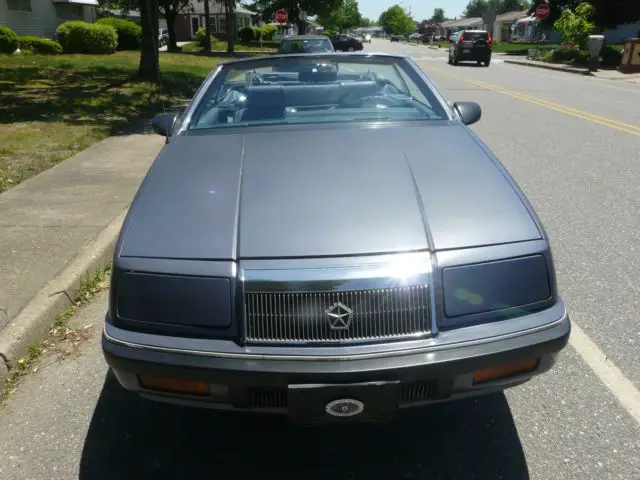 1988 chrysler lebaron convertable good condition