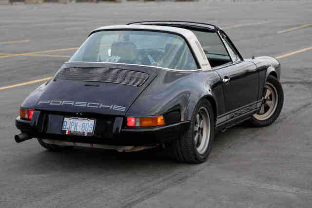 1973 porsche 911e targa hotrod