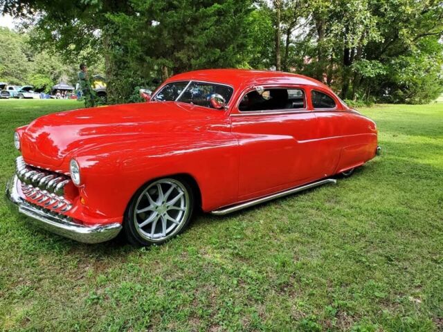 1950 mercury pro-touring supercharged hot rod lead sled