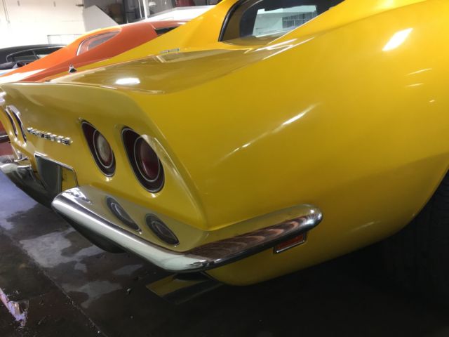 1969 chevrolet corvette stingray t-top manual