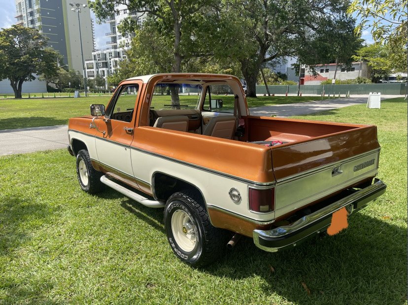 1977 chevrolet blazer 4wd 2-door