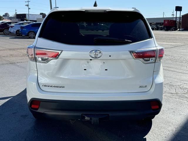 2016 toyota highlander xle