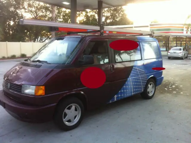 1993 vw eurovan gl (non-operating/parts only/rebuild)