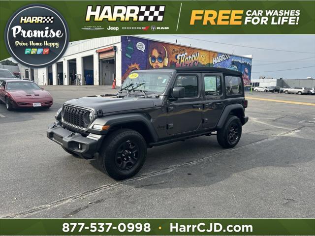 2024 jeep wrangler 4-door sport 4x4