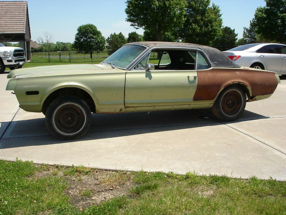 1968 mercury cougar xr7 390 "s" code