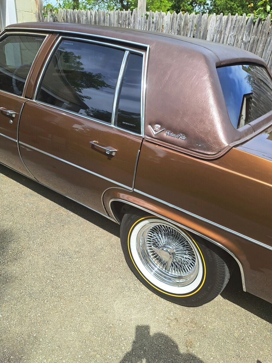 1979 cadillac deville sedan brown