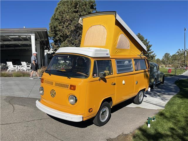 1977 volkswagen camper 4 cylinder yellow