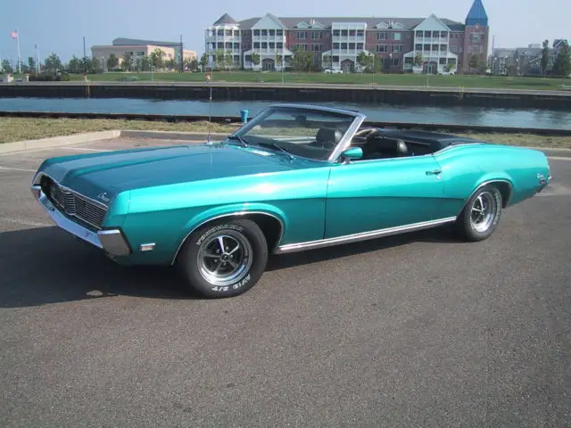 1969 mercury cougar xr-7 convertible 351w, orig numbers car no rust