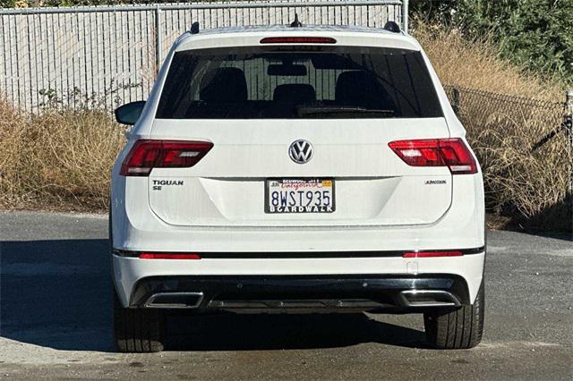 2021 volkswagen tiguan 2.0t se r-line black