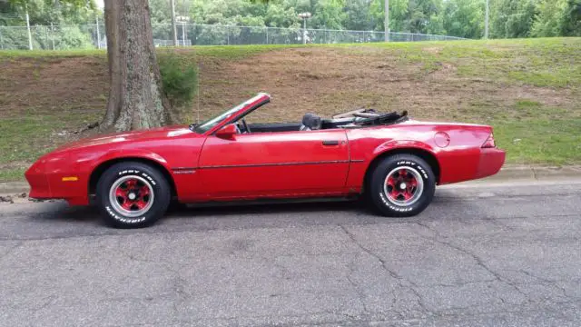1984 chevrolet camaro convertible